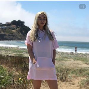 Hoodie tshirt dress from f21